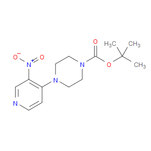 TERT-BUTYL 4-(3-NITROPYRIDIN-4-YL)PIPERAZINE-1-CARBOXYLATE