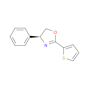 (4S)-4-PHENYL-2-(THIOPHEN-2-YL)-4,5-DIHYDRO-1,3-OXAZOLE