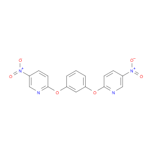 2- 2-[1,3-PHENYLENEBIS(OXY)]BIS[5-NITRO- -PYRIDINE