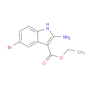 ETHYL 2-AMINO-5-BROMO-1H-INDOLE-3-CARBOXYLATE
