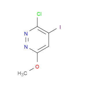 3-CHLORO-4-IODO-6-METHOXYPYRIDAZINE - Click Image to Close