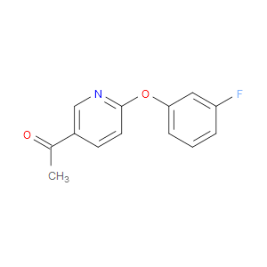 1-(6-(3-FLUOROPHENOXY)-3-PYRIDINYL)ETHANONE