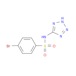 4-BROMO-N-2H-TETRAZOL-5-YL-BENZENESULFONAMIDE - Click Image to Close