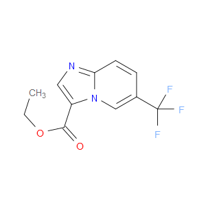 ETHYL 6-(TRIFLUOROMETHYL)IMIDAZO[1,2-A]PYRIDINE-3-CARBOXYLATE