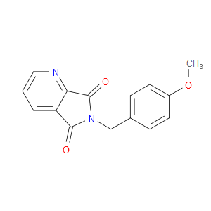 5H-PYRROLO[3,4-B]PYRIDINE-5,7(6H)-DIONE, 6-[(4-METHOXYPHENYL)METHYL]-
