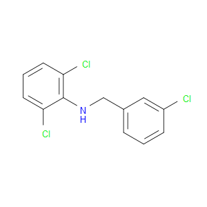 2,6-DICHLORO-N-[(3-CHLOROPHENYL)METHYL]ANILINE