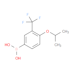4-ISOPROPOXY-3-(TRIFLUOROMETHYL)PHENYLBORONIC ACID