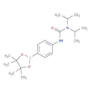 1,1-DIISOPROPYL-3-(4-(4,4,5,5-TETRAMETHYL-1,3,2-DIOXABOROLAN-2-YL)PHENYL)UREA