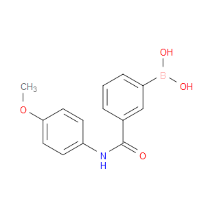 (3-((4-METHOXYPHENYL)CARBAMOYL)PHENYL)BORONIC ACID