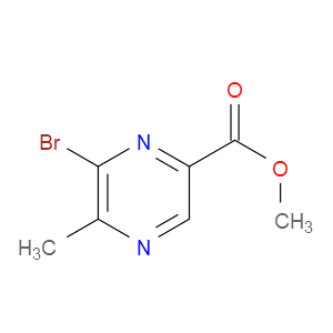 METHYL 6-BROMO-5-METHYLPYRAZINE-2-CARBOXYLATE