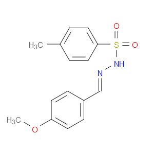 N'-(4-METHOXYBENZYLIDENE)-4-METHYLBENZENESULFONOHYDRAZIDE - Click Image to Close