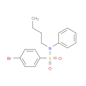 4-BROMO-N-BUTYL-N-PHENYL-BENZENESULFONAMIDE - Click Image to Close