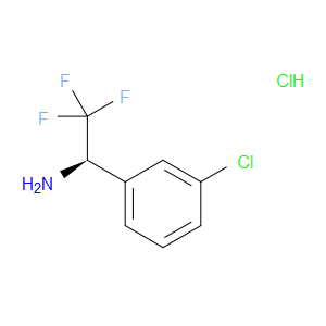(R)-2,2,2-TRIFLUORO-1-(3-CHLORO-PHENYL)-ETHYLAMINE HYDROCHLORIDE