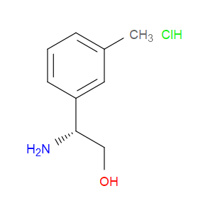 (2R)-2-AMINO-2-(3-METHYLPHENYL)ETHAN-1-OL HYDROCHLORIDE
