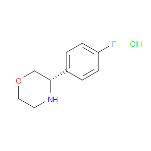(S)-3-(4-FLUOROPHENYL)MORPHOLINE HYDROCHLORIDE - Click Image to Close