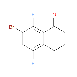 7-BROMO-5,8-DIFLUORO-3,4-DIHYDRONAPHTHALEN-1(2H)-ONE - Click Image to Close