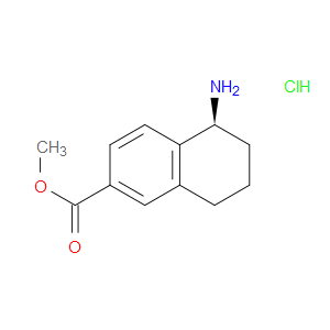 (S)-METHYL 5-AMINO-5,6,7,8-TETRAHYDRONAPHTHALENE-2-CARBOXYLATE HYDROCHLORIDE - Click Image to Close
