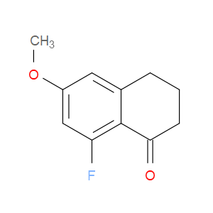 8-FLUORO-6-METHOXY-1,2,3,4-TETRAHYDRONAPHTHALEN-1-ONE - Click Image to Close