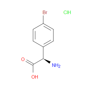 (R)-2-AMINO-2-(4-BROMOPHENYL)ACETIC ACID HCL