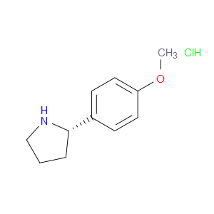 (S)-2-(4-METHOXYPHENYL)PYRROLIDINE HYDROCHLORIDE