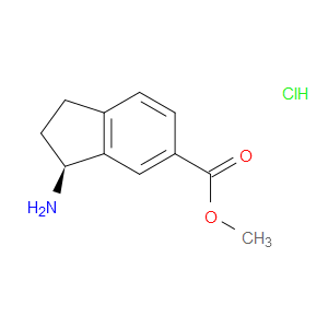 (S)-METHYL 3-AMINO-2,3-DIHYDRO-1H-INDENE-5-CARBOXYLATE HYDROCHLORIDE - Click Image to Close