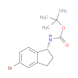(R)-TERT-BUTYL (5-BROMO-2,3-DIHYDRO-1H-INDEN-1-YL)CARBAMATE