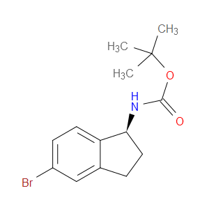 (S)-TERT-BUTYL (5-BROMO-2,3-DIHYDRO-1H-INDEN-1-YL)CARBAMATE