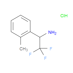 2,2,2-TRIFLUORO-1-(O-TOLYL)ETHANAMINE HYDROCHLORIDE - Click Image to Close