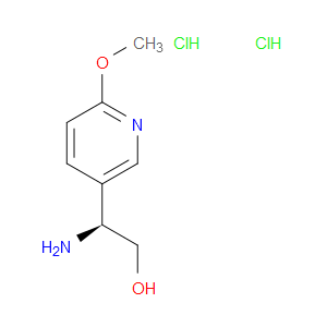 (2S)-2-AMINO-2-(6-METHOXY(3-PYRIDYL))ETHAN-1-OL DIHYDROCHLORIDE