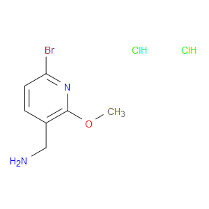 (6-BROMO-2-METHOXYPYRIDIN-3-YL)METHANAMINE DIHYDROCHLORIDE