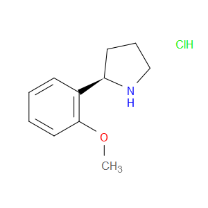 (R)-2-(2-METHOXYPHENYL)PYRROLIDINE HYDROCHLORIDE