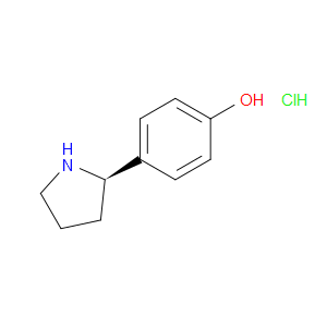 (R)-4-(PYRROLIDIN-2-YL)PHENOL HCL - Click Image to Close