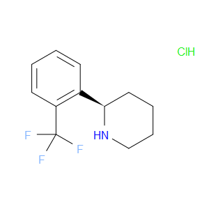 (R)-2-(2-(TRIFLUOROMETHYL)PHENYL)PIPERIDINE HYDROCHLORIDE