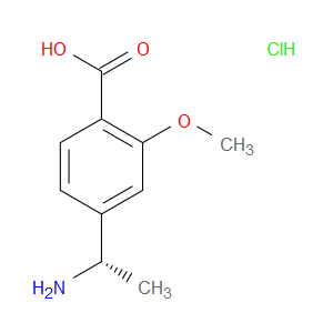 (S)-4-(1-AMINOETHYL)-2-METHOXYBENZOIC ACID HYDROCHLORIDE - Click Image to Close