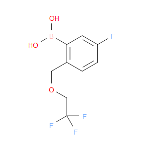 (5-FLUORO-2-((2,2,2-TRIFLUOROETHOXY)METHYL)PHENYL)BORONIC ACID