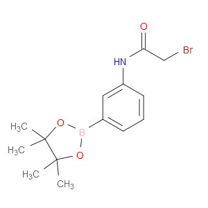 3-(2-BROMOACETAMIDO)PHENYLBORONIC ACID, PINACOL ESTER