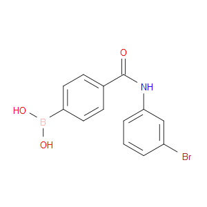 4-(3-BROMOPHENYLCARBAMOYL)PHENYLBORONIC ACID