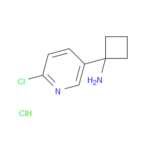 1-(6-CHLOROPYRIDIN-3-YL)CYCLOBUTANAMINE HYDROCHLORIDE