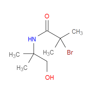 2-BROMO-N-(1-HYDROXY-2-METHYLPROPAN-2-YL)-2-METHYLPROPANAMIDE