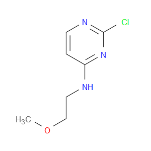 2-CHLORO-N-(2-METHOXYETHYL)PYRIMIDIN-4-AMINE