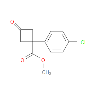 METHYL 1-(4-CHLOROPHENYL)-3-OXOCYCLOBUTANECARBOXYLATE