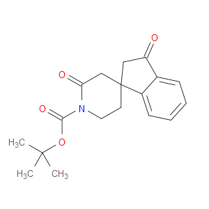 TERT-BUTYL 2',3-DIOXO-2,3-DIHYDROSPIRO[INDENE-1,4'-PIPERIDINE]-1'-CARBOXYLATE