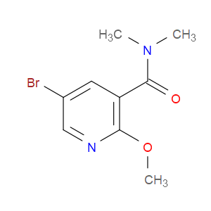 5-BROMO-2-METHOXY-N,N-DIMETHYLNICOTINAMIDE - Click Image to Close