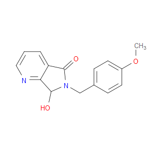 7-HYDROXY-6-[(4-METHOXYPHENYL)METHYL]-7H-PYRROLO[3,4-B]PYRIDIN-5-ONE - Click Image to Close