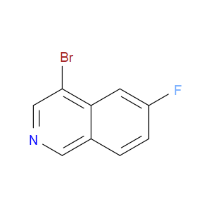 4-BROMO-6-FLUOROISOQUINOLINE