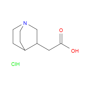 2-(1-AZABICYCLO[2.2.2]OCTAN-3-YL)ACETIC ACID HYDROCHLORIDE