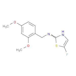 N-(2,4-DIMETHOXYBENZYL)-5-FLUOROTHIAZOL-2-AMINE