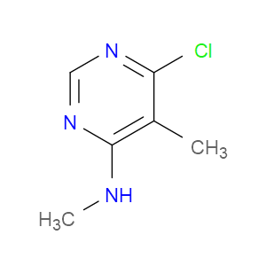 6-CHLORO-N,5-DIMETHYLPYRIMIDIN-4-AMINE - Click Image to Close