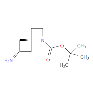 TRANS-6-AMINO-1-BOC-1-AZASPIRO[3.3]HEPTANE - Click Image to Close
