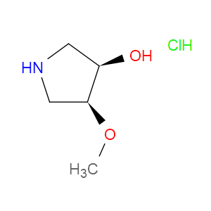 (3R,4S)-4-METHOXYPYRROLIDIN-3-OL HYDROCHLORIDE